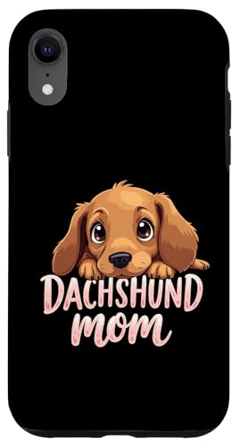 Dackel Mom Wiener Hund Mama Cute Puppy Hülle für iPhone XR Dackel Mom Wiener Hund Mama Cute Puppy Hülle für iPhone XR von Dachshund Fun Designs