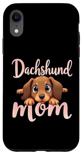Dackel Mom Wiener Hund Mama Cute Puppy Hülle für iPhone XR Dackel Mom Wiener Hund Mama Cute Puppy Hülle für iPhone XR von Dachshund Fun Designs