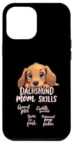 Lustiges Dackel Mama Hund Doxie Mama Humor Zitat Hülle für iPhone 12 Pro Max Lustiges Dackel Mama Hund Doxie Mama Humor Zitat Hülle für iPhone 12 Pro Max von Dachshund Fun Designs