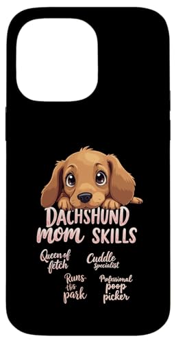 Lustiges Dackel Mama Hund Doxie Mama Humor Zitat Hülle für iPhone 14 Pro Max Lustiges Dackel Mama Hund Doxie Mama Humor Zitat Hülle für iPhone 14 Pro Max von Dachshund Fun Designs