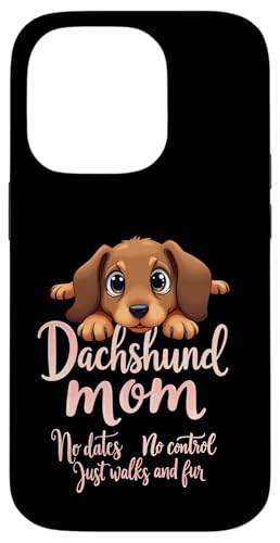 Lustiges Dackel Mama Hund Doxie Mama Humor Zitat Hülle für iPhone 14 Pro Lustiges Dackel Mama Hund Doxie Mama Humor Zitat Hülle für iPhone 14 Pro von Dachshund Fun Designs
