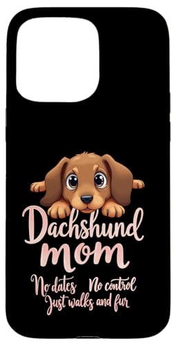 Lustiges Dackel Mama Hund Doxie Mama Humor Zitat Hülle für iPhone 15 Pro Max Lustiges Dackel Mama Hund Doxie Mama Humor Zitat Hülle für iPhone 15 Pro Max von Dachshund Fun Designs