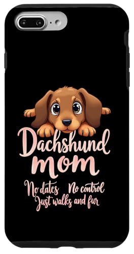 Lustiges Dackel Mama Hund Doxie Mama Humor Zitat Hülle für iPhone 7 Plus/8 Plus Lustiges Dackel Mama Hund Doxie Mama Humor Zitat Hülle für iPhone 7 Plus/8 Plus von Dachshund Fun Designs