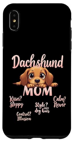 Lustiges Dackel Mama Hund Doxie Mama Humor Zitat Hülle für iPhone XS Max Lustiges Dackel Mama Hund Doxie Mama Humor Zitat Hülle für iPhone XS Max von Dachshund Fun Designs