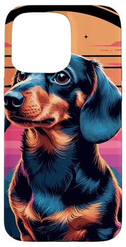 Dackel Dackelhund Dachshund Teckel Hülle für iPhone 15 Pro Max von Dachshund Teckel Dackel Ajeli