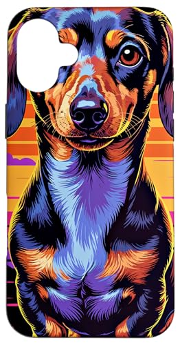 Dackel Dackelhund Dachshund Teckel Hülle für iPhone 16 Plus Dackel Dackelhund Dachshund Teckel Hülle für iPhone 16 Plus von Dachshund Teckel Dackel Ajeli