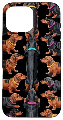 Dackel Dackelhund Dachshund Teckel Hülle für iPhone 16 Pro Max von Dachshund Teckel Dackel Ajeli