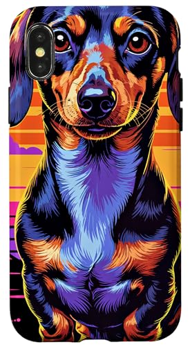 Dackel Dackelhund Dachshund Teckel Hülle für iPhone X/XS Dackel Dackelhund Dachshund Teckel Hülle für iPhone X/XS von Dachshund Teckel Dackel Ajeli
