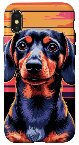 Dackel Dackelhund Dachshund Teckel Hülle für iPhone X/XS Dackel Dackelhund Dachshund Teckel Hülle für iPhone X/XS von Dachshund Teckel Dackel Ajeli