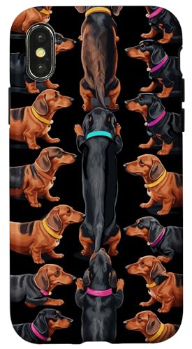 Dackel Dackelhund Dachshund Teckel Hülle für iPhone X/XS Dackel Dackelhund Dachshund Teckel Hülle für iPhone X/XS von Dachshund Teckel Dackel Ajeli