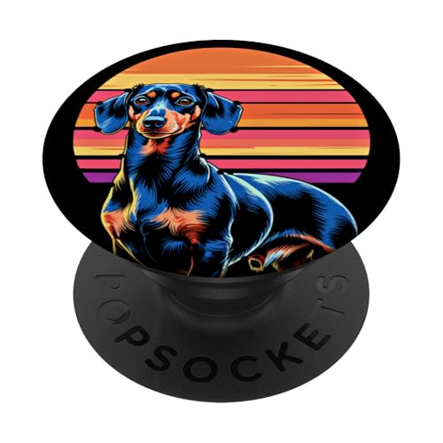 Dackel Dackelhund Dachshund Teckel PopSockets Klebender PopGrip Dackel Dackelhund Dachshund Teckel PopSockets Klebender PopGrip von Dachshund Teckel Dackel Ajeli