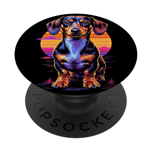 Dackel Dackelhund Dachshund Teckel PopSockets Klebender PopGrip Dackel Dackelhund Dachshund Teckel PopSockets Klebender PopGrip von Dachshund Teckel Dackel Ajeli