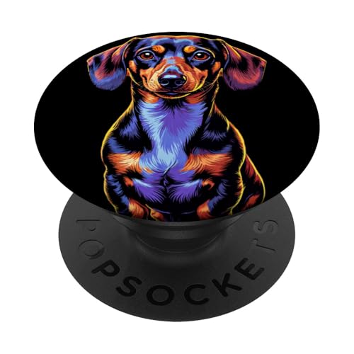Dackel Dackelhund Dachshund Teckel PopSockets Klebender PopGrip Dackel Dackelhund Dachshund Teckel PopSockets Klebender PopGrip von Dachshund Teckel Dackel Ajeli