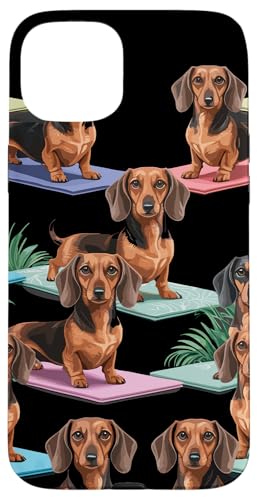 Dackel Dackelhund Yoga Namaste Dachshund Teckel Hülle für iPhone 15 Plus Dackel Dackelhund Yoga Namaste Dachshund Teckel Hülle für iPhone 15 Plus von Dachshund Teckel Dackel Ajeli