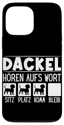 Dackel Hören Aufs Wort Hundebesitzer Dickköpfiger Hund Hülle für iPhone 13 Pro Max Dackel Hören Aufs Wort Hundebesitzer Dickköpfiger Hund Hülle für iPhone 13 Pro Max von Dackel Sarkasmus Hundeliebhaber Haustier Hunde