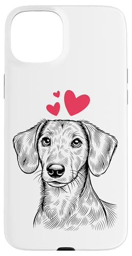 Dackel Hundebesitzer Rauhaardackel Dickköpfiger Lustige Hund Hülle für iPhone 15 Plus von Dackel Sarkasmus Hundeliebhaber Haustier Hunde
