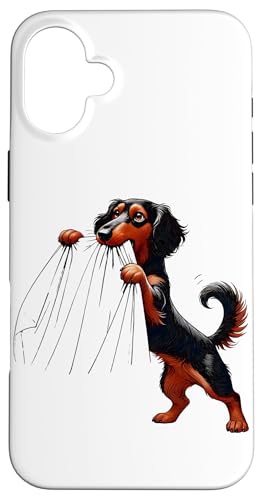 Dackel Hundebesitzer Rauhaardackel Dickköpfiger Lustige Hund Hülle für iPhone 16 Plus Dackel Hundebesitzer Rauhaardackel Dickköpfiger Lustige Hund Hülle für iPhone 16 Plus von Dackel Sarkasmus Hundeliebhaber Haustier Hunde