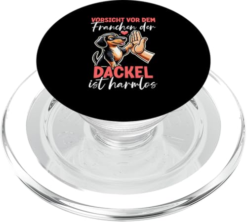 Vorsicht Vor Dem Franchen Der Dackel Ist Harmlos Dackel Hund PopSockets PopGrip für MagSafe Vorsicht Vor Dem Franchen Der Dackel Ist Harmlos Dackel Hund PopSockets PopGrip für MagSafe von Dackel Sarkasmus Hundeliebhaber Haustier Hunde