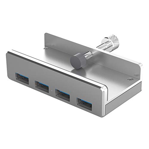 Dacomex Hub USB 3.0 Compatible HB504 4 Ports (Argent) von Dacomex