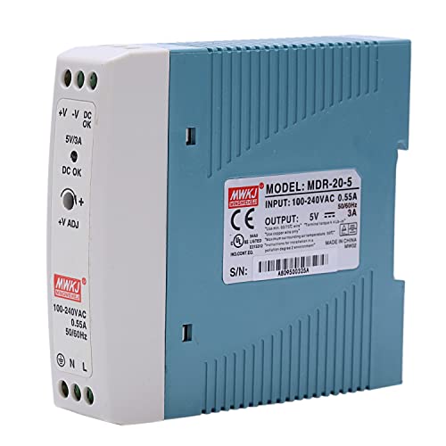 Dacvgog MDR-20 5V 20W DIN Schienenstromversorgung Wechselstrom/Netzteil Spannungsregler Treiber 110V 220V von Dacvgog