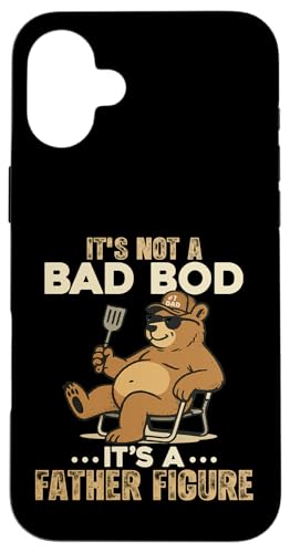 Dad Bod Bär Grillen BBQ Vater Figur Lustig Vatertag Hülle für iPhone 16 Plus Dad Bod Bär Grillen BBQ Vater Figur Lustig Vatertag Hülle für iPhone 16 Plus von Dad Bod Apparel