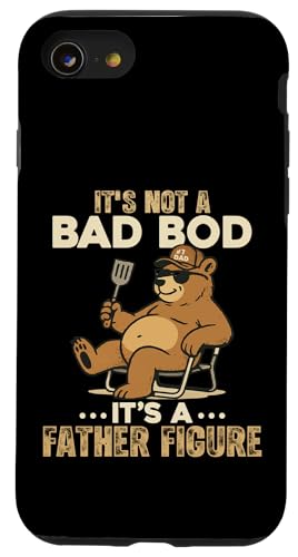 Dad Bod Bär Grillen BBQ Vater Figur Lustig Vatertag Hülle für iPhone SE (2020) / 7 / 8 von Dad Bod Apparel