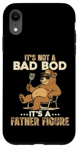 Dad Bod Bär Grillen BBQ Vater Figur Lustig Vatertag Hülle für iPhone XR Dad Bod Bär Grillen BBQ Vater Figur Lustig Vatertag Hülle für iPhone XR von Dad Bod Apparel