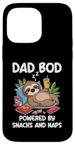 Dad Bod Powered By Snacks And Naps Hülle für iPhone 14 Pro Max von Dad Bod Powered By Snacks And Naps