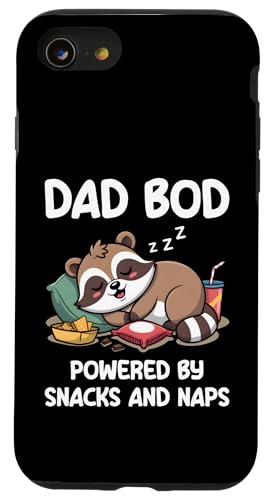 Dad Bod Powered By Snacks And Naps Hülle für iPhone SE (2020) / 7 / 8 von Dad Bod Powered By Snacks And Naps