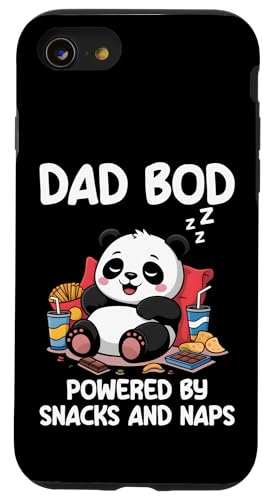 Dad Bod Powered By Snacks And Naps Hülle für iPhone SE (2020) / 7 / 8 von Dad Bod Powered By Snacks And Naps