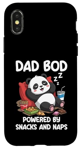 Dad Bod Powered By Snacks And Naps Hülle für iPhone X/XS Dad Bod Powered By Snacks And Naps Hülle für iPhone X/XS von Dad Bod Powered By Snacks And Naps