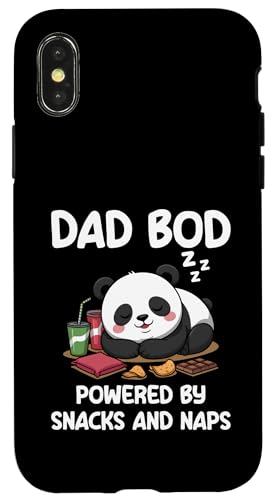 Dad Bod Powered By Snacks And Naps Hülle für iPhone X/XS Dad Bod Powered By Snacks And Naps Hülle für iPhone X/XS von Dad Bod Powered By Snacks And Naps