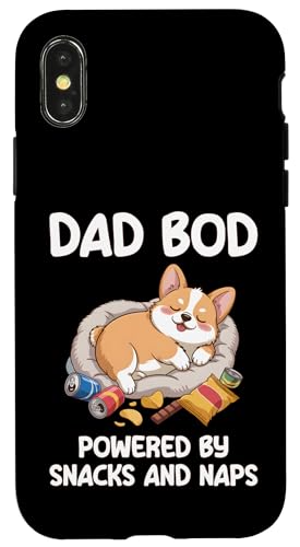 Dad Bod Powered By Snacks And Naps Hülle für iPhone X/XS Dad Bod Powered By Snacks And Naps Hülle für iPhone X/XS von Dad Bod Powered By Snacks And Naps