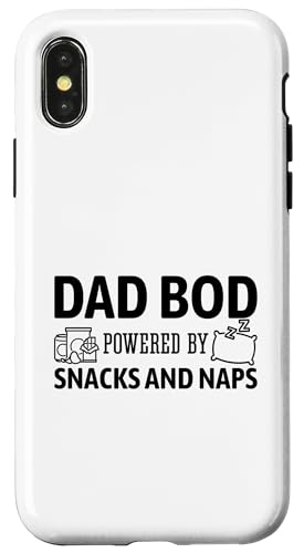 Dad Bod Powered By Snacks And Naps Hülle für iPhone X/XS Dad Bod Powered By Snacks And Naps Hülle für iPhone X/XS von Dad Bod Powered By Snacks And Naps