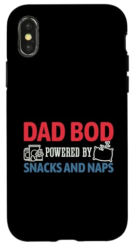 Dad Bod Powered By Snacks And Naps Hülle für iPhone X/XS Dad Bod Powered By Snacks And Naps Hülle für iPhone X/XS von Dad Bod Powered By Snacks And Naps