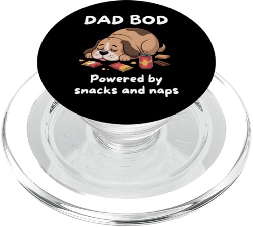 Dad Bod Powered By Snacks And Naps PopSockets PopGrip für MagSafe Dad Bod Powered By Snacks And Naps PopSockets PopGrip für MagSafe von Dad Bod Powered By Snacks And Naps