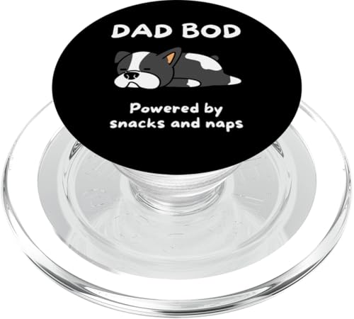 Dad Bod Powered By Snacks And Naps PopSockets PopGrip für MagSafe Dad Bod Powered By Snacks And Naps PopSockets PopGrip für MagSafe von Dad Bod Powered By Snacks And Naps