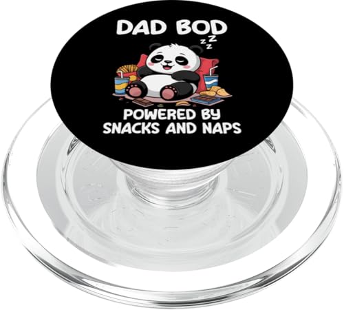 Dad Bod Powered By Snacks And Naps PopSockets PopGrip für MagSafe Dad Bod Powered By Snacks And Naps PopSockets PopGrip für MagSafe von Dad Bod Powered By Snacks And Naps
