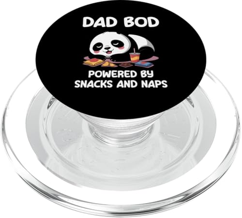 Dad Bod Powered By Snacks And Naps PopSockets PopGrip für MagSafe Dad Bod Powered By Snacks And Naps PopSockets PopGrip für MagSafe von Dad Bod Powered By Snacks And Naps