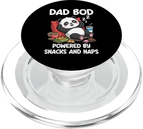 Dad Bod Powered By Snacks And Naps PopSockets PopGrip für MagSafe Dad Bod Powered By Snacks And Naps PopSockets PopGrip für MagSafe von Dad Bod Powered By Snacks And Naps