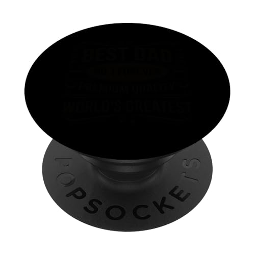 Bester Vater Nr. 1 für immer | Der beste Vater, Ehemann, Vater der Welt PopSockets Klebender PopGrip von Dad Fuel Apparel.USA