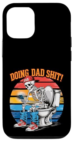 Lustiger Papa Witz Skelett Papa Geburtstag Lustig Vatertag Hülle für iPhone 12/12 Pro von Dad Fuel Apparel.USA