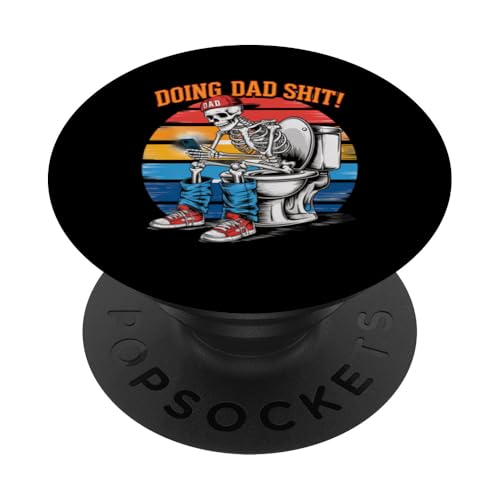 Lustiger Papa Witz Skelett Papa Geburtstag Lustig Vatertag PopSockets Klebender PopGrip Lustiger Papa Witz Skelett Papa Geburtstag Lustig Vatertag PopSockets Klebender PopGrip von Dad Fuel Apparel.USA