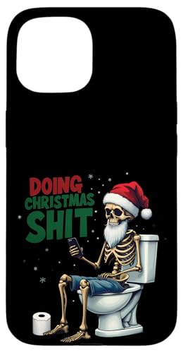 Lustiger Vater Witz Skelett Papa Geburtstag Vatertag Weihnachten Hülle für iPhone 15 von Dad Fuel Apparel.USA