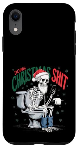 Lustiger Vater Witz Skelett Papa Geburtstag Vatertag Weihnachten Hülle für iPhone XR von Dad Fuel Apparel.USA