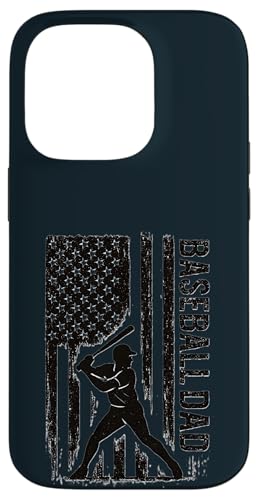 Proud Baseball Dad | Game Day Sports-Loving Coach Vathers Hülle für iPhone 14 Pro von Dad Fuel Apparel.USA