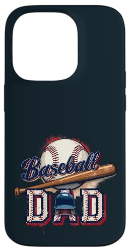 Proud Baseball Dad | Game Day Sports-Loving Coach Vathers Hülle für iPhone 14 Pro von Dad Fuel Apparel.USA