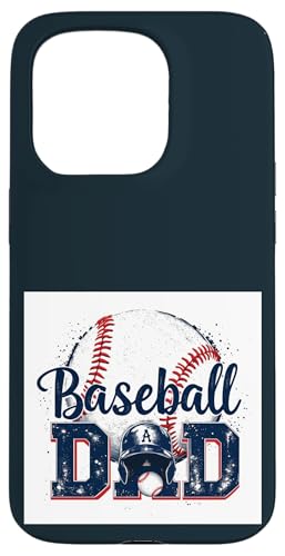 Proud Baseball Dad | Game Day Sports-Loving Coach Vathers Hülle für iPhone 15 Pro von Dad Fuel Apparel.USA