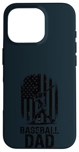 Proud Baseball Dad | Game Day Sports-Loving Coach Vathers Hülle für iPhone 16 Pro von Dad Fuel Apparel.USA