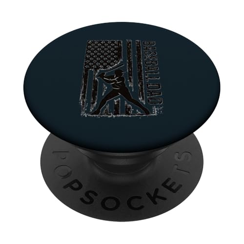 Proud Baseball Dad | Game Day Sports-Loving Coach Vathers PopSockets Klebender PopGrip Proud Baseball Dad | Game Day Sports-Loving Coach Vathers PopSockets Klebender PopGrip von Dad Fuel Apparel.USA